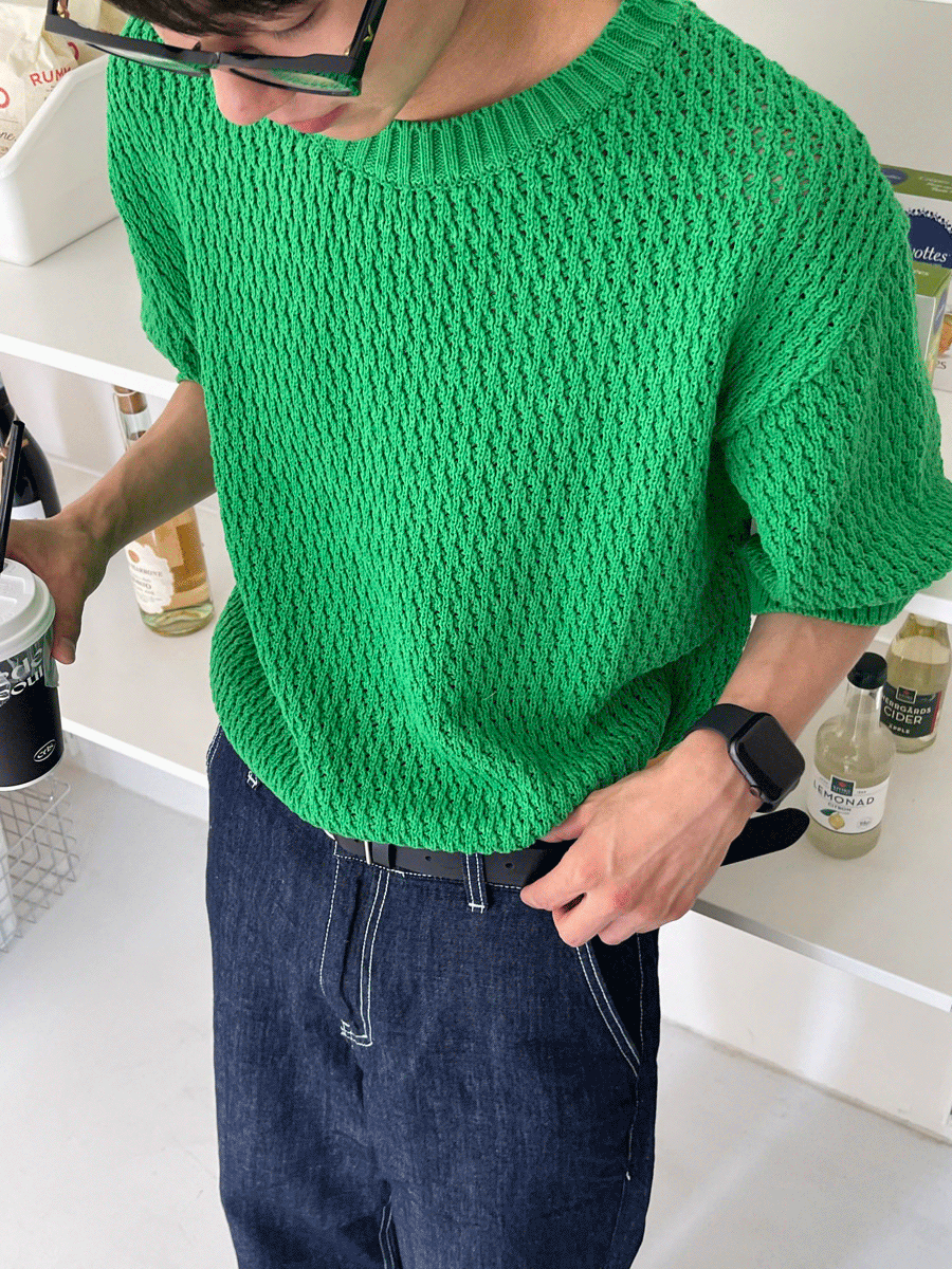 Mare scasi net half knit (3color)