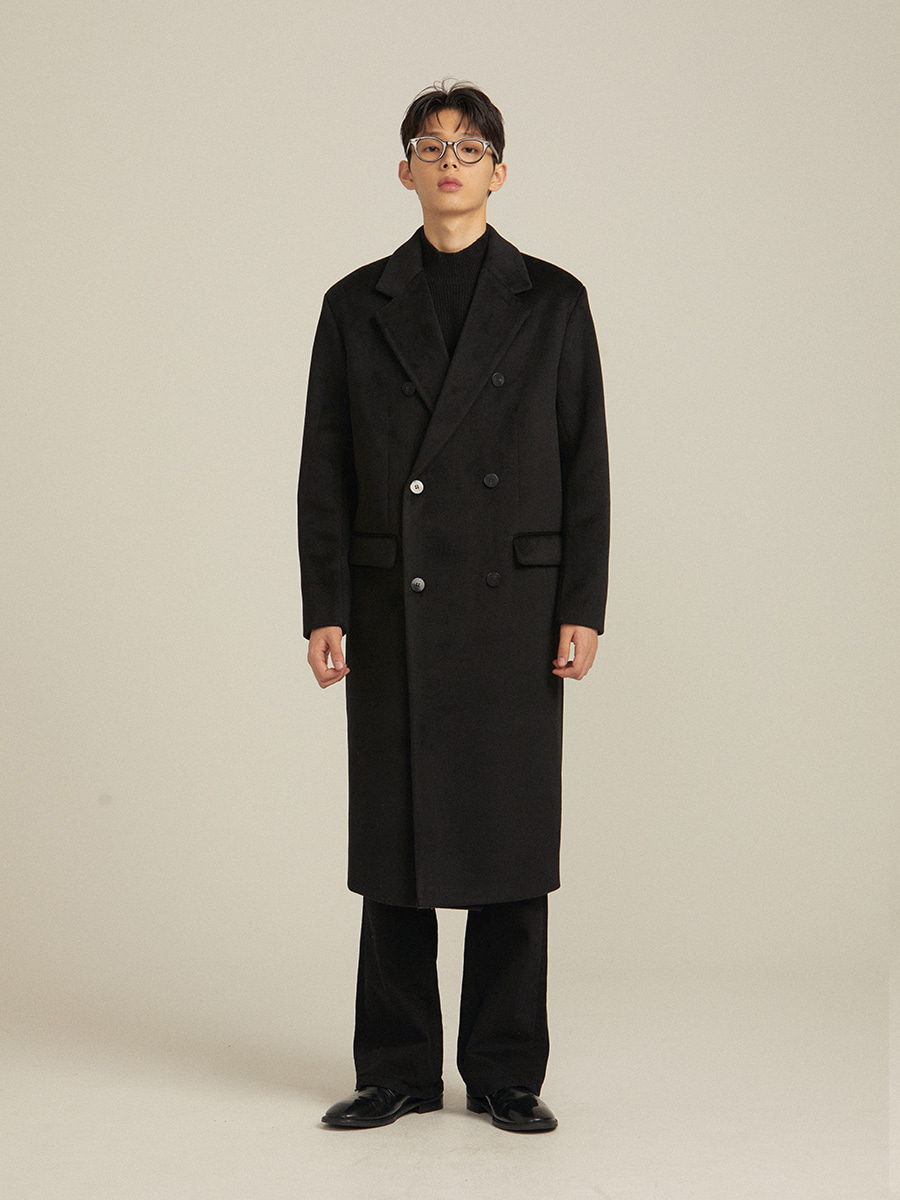[Wool] Kienne double long coat (3color)