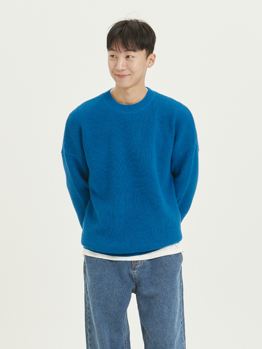 Jed waffle knit (5color)