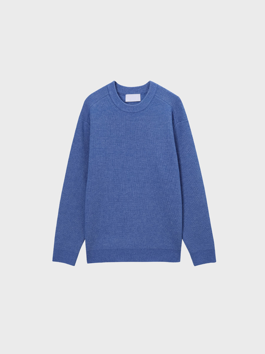 [Cashmere/Wool/유루이추천] Belip round knit (9color)