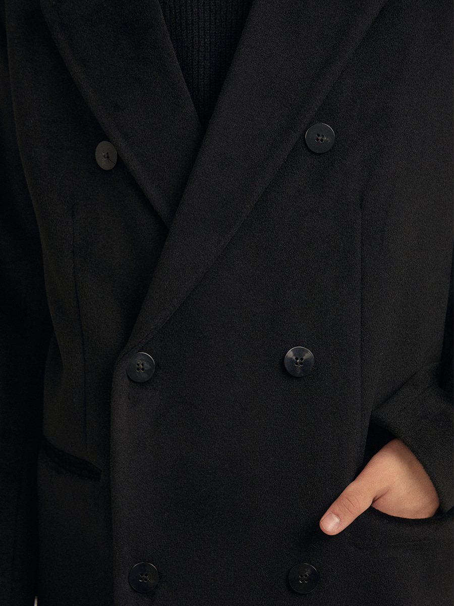 [Wool] Kienne double long coat (3color)